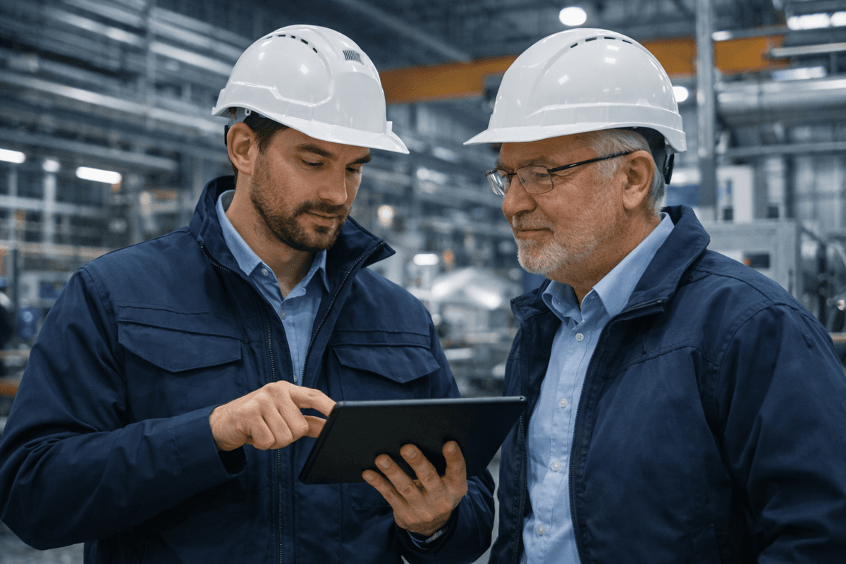 Ingenieros trabajando